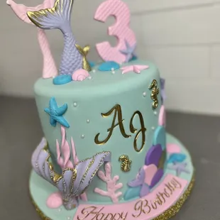 Mermaid cake