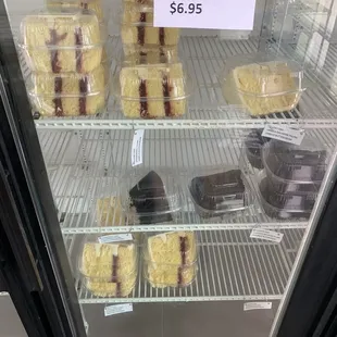 Cake slices