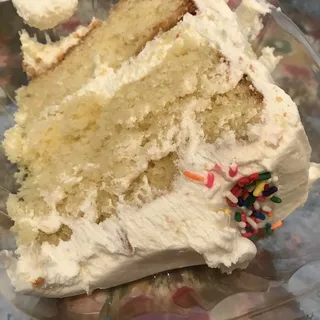 Yellow Daisy Confetti Cake*