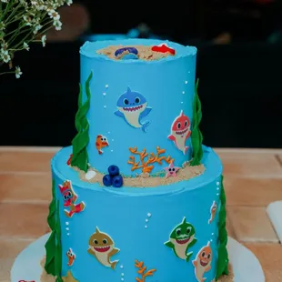 Custom design by The cakery