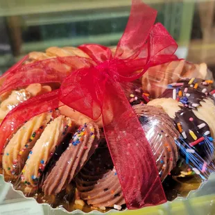 Butter cookies gift tray