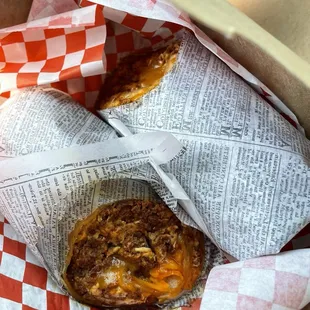 Breakfast Chorizo burrito