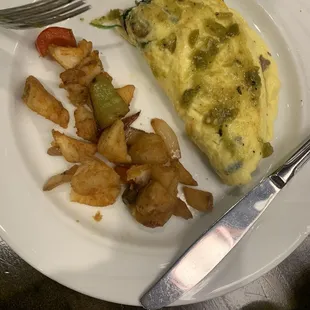 Made to order omelette