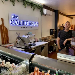 Great service and conversation about the area.