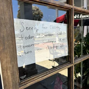 Door Signage