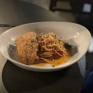 Fish &amp; Spaghetti