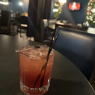 Drinks and decor