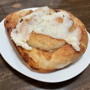 Humongous $2 cinnamon roll