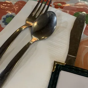 Dirty silverware / dishes