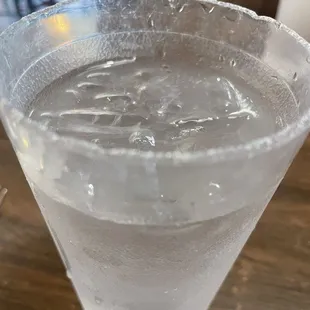 Original 1974 water glass