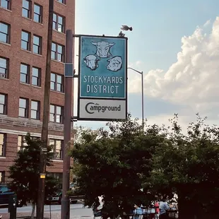 Right on the corner!