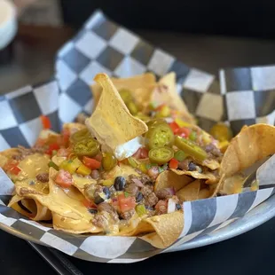 1/2 rack Camphouse Nachos were delicious and fresh !! Picture doesn&apos;t do this appetizer justice!