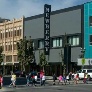 The Campus Downtown in the Newberry building on the corner of Sutter and Weber.