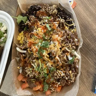 Bulkogi BBQ burrito bowl