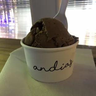 Ice cream from Andia&apos;s truck