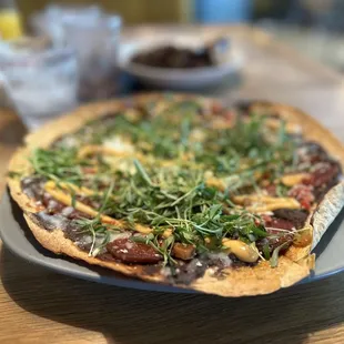 Breakfast pizza