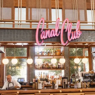Canal Club bar