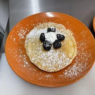 Blueberry pancake