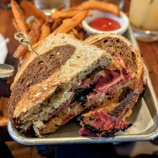 November 11, 2023; Reuben Sandwich ($15).