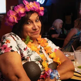 Fun times at the 17th Anniversary Luau