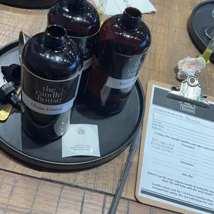 Candle making process