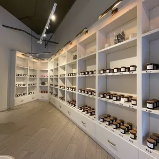 All the fragrances... you can also buy candles