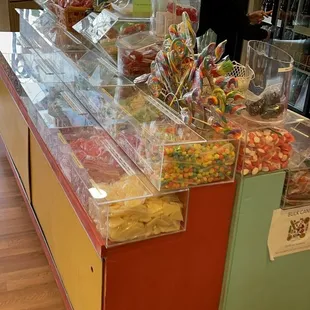 a variety of sweets