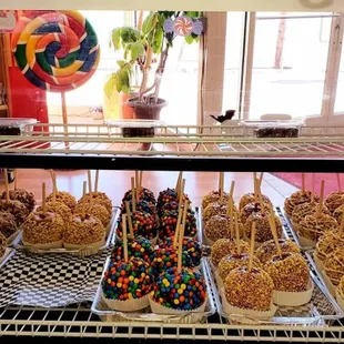 Delicious Caramel and Candy Apples