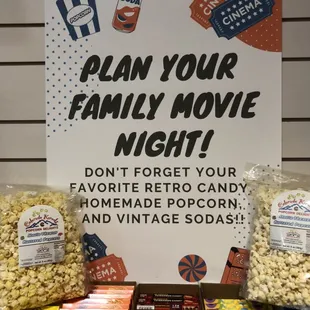 Let us help you plan your family movie night.