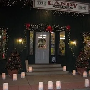 Store Front in winter