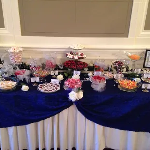 Candy Buffets are a specialty.