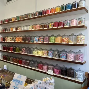 Store Interior - Candy Wall