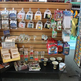 Mugs and shot glasses