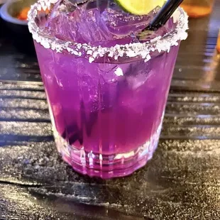 Prickly pear margarita!