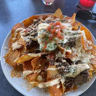 Chilaquiles with Birria