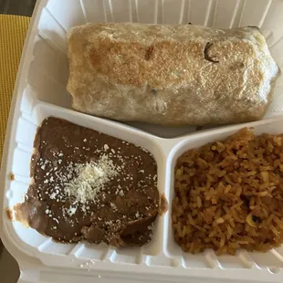 Surf and Turf Burrito