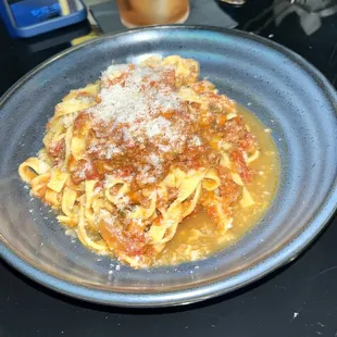 Fettuccine Bolognese