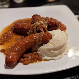 Bangers and mash