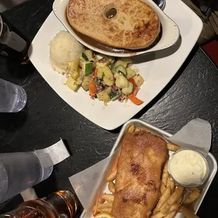 Guinness Pie Fish And Chips