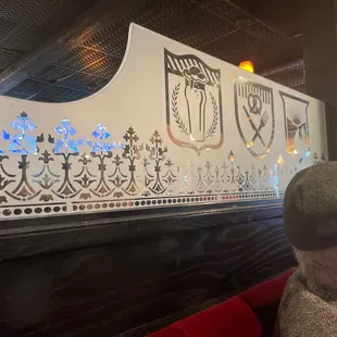 Inside the pub