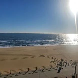 View from the balcony