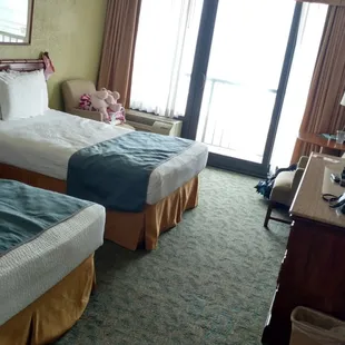 Rm #602 w/2 double beds.