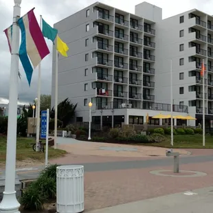 Exterior view from the boardwalk.