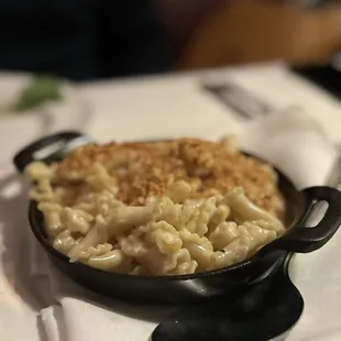 Our favorite dish of the night was the Mac &amp; cheese!!