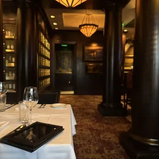 Bar area for Burger Experience