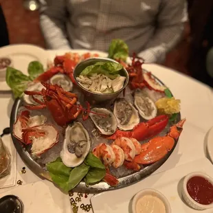 Seafood tower