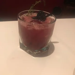 Blackberry Bourbon Sidecar
