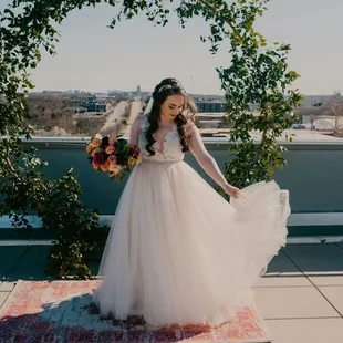picturesque moment with one of our sweet brides.