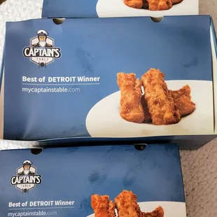 Take out boxes from the order a few days before