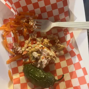 Sushi bites. Spicy and so good!